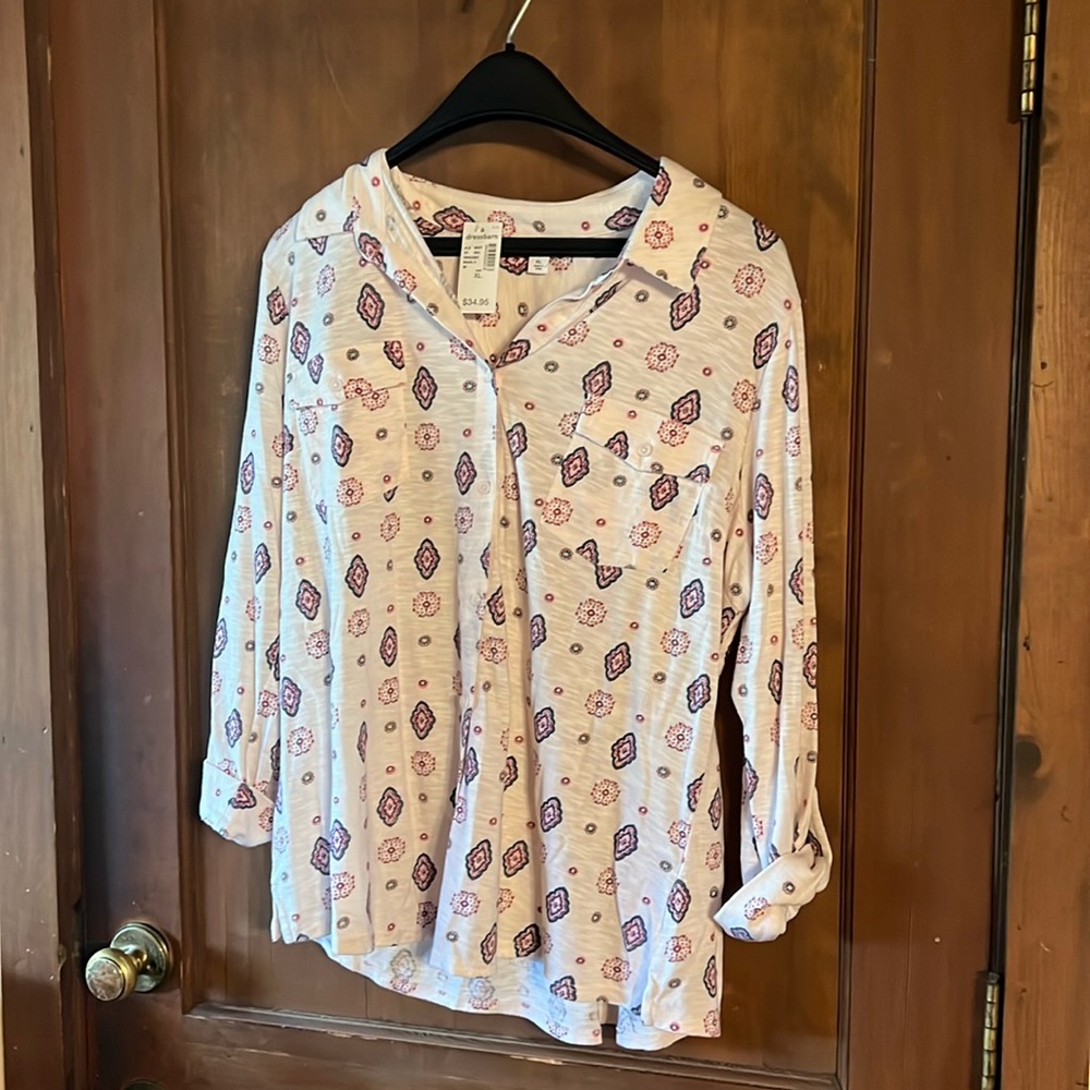 XL WESTPORT BUTTON DOWN SHIRT LONG SLEEVE NWT